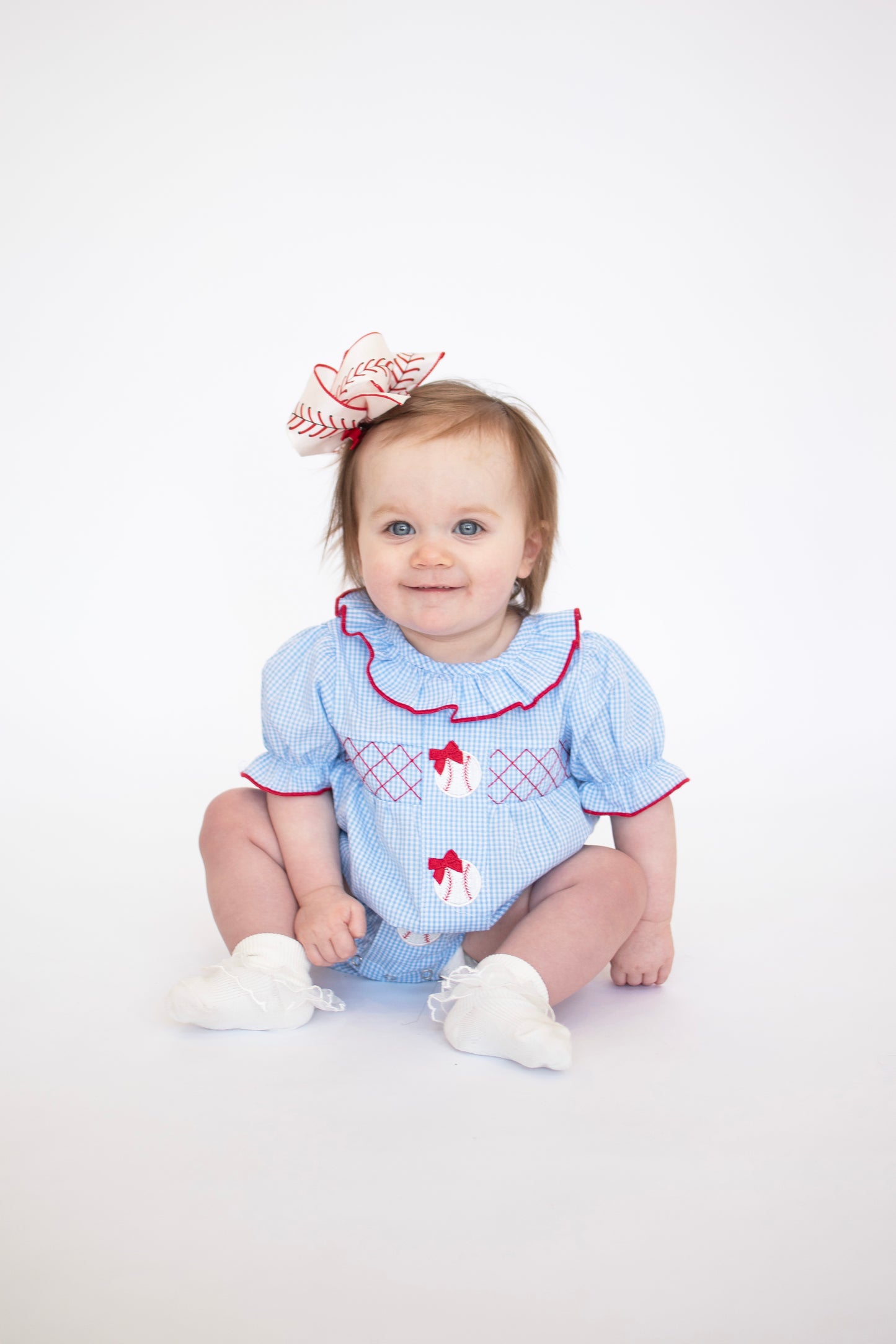 Sweet Diamond Baseball Romper