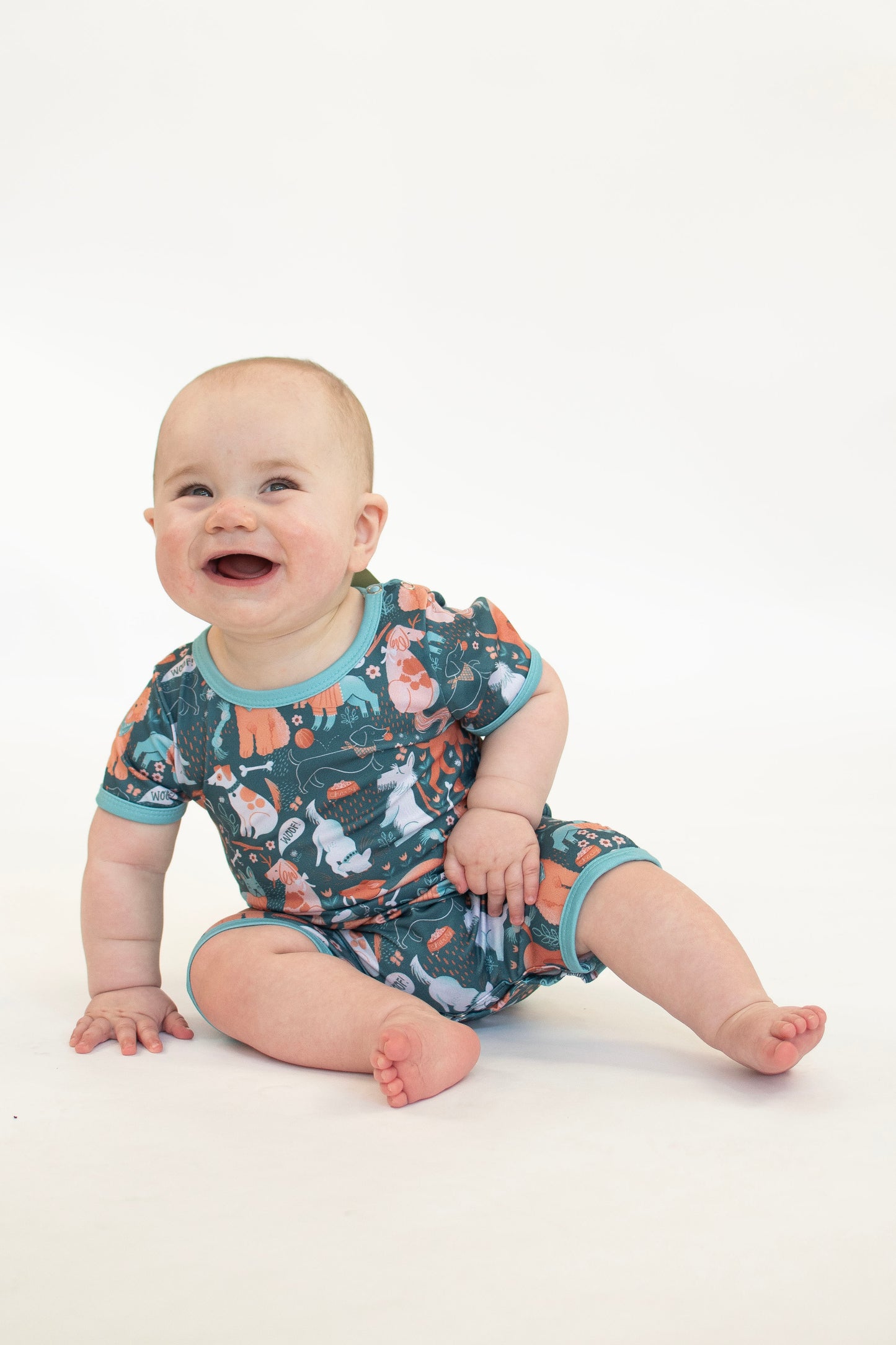 Woof Boy Romper