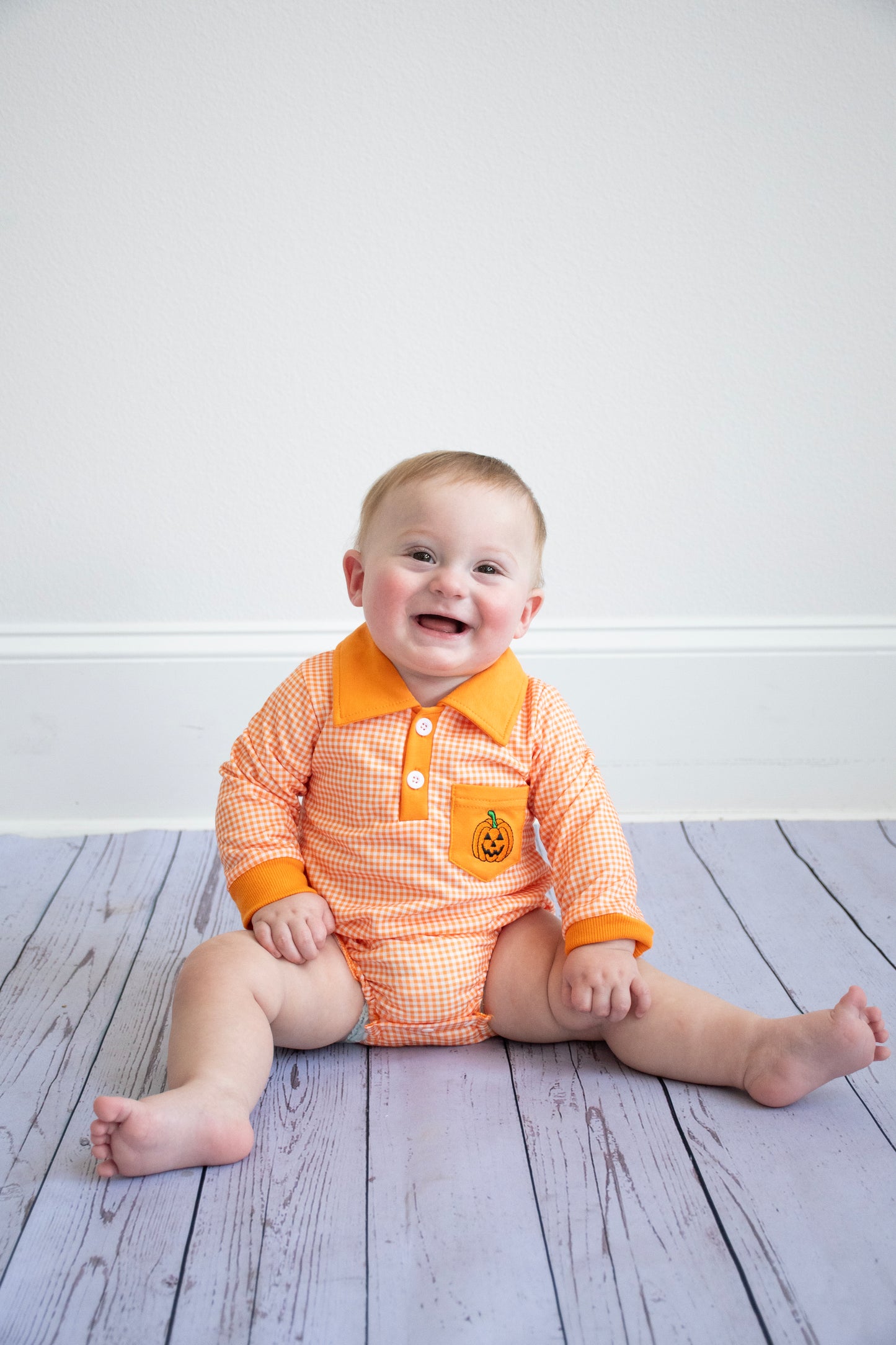 Pumpkin Business Romper