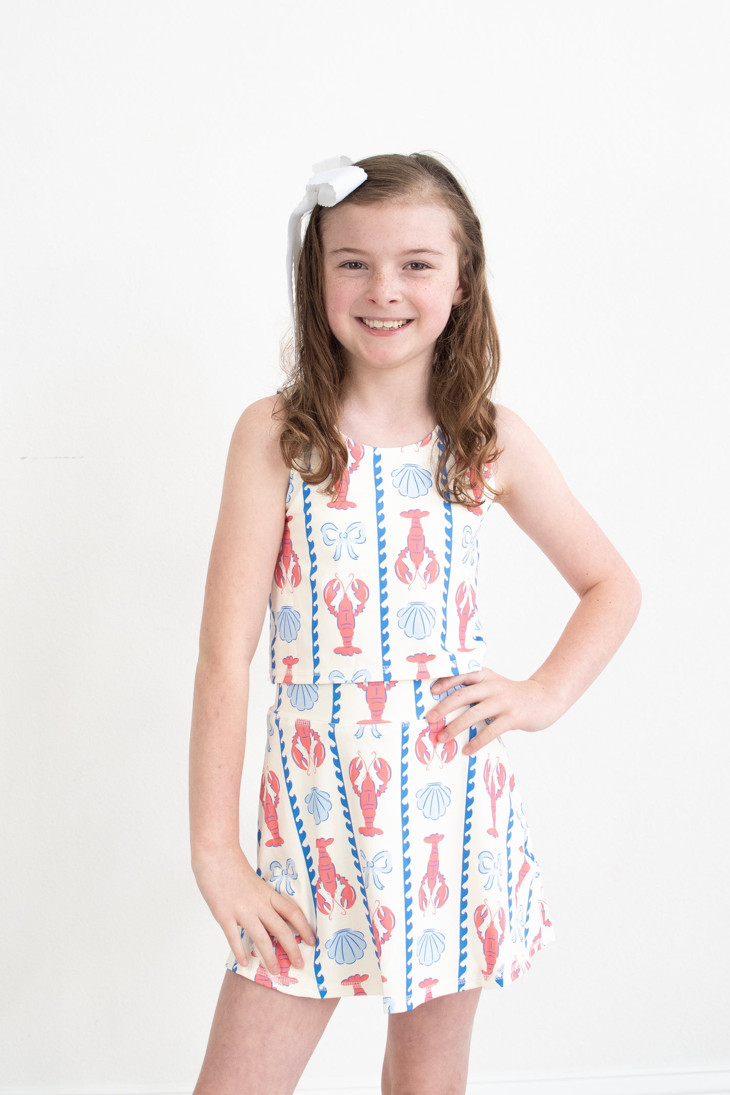 Coastal Cutie Athletic Skort Set