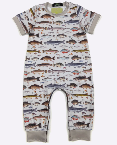 Hooked On Cute Boy Romper