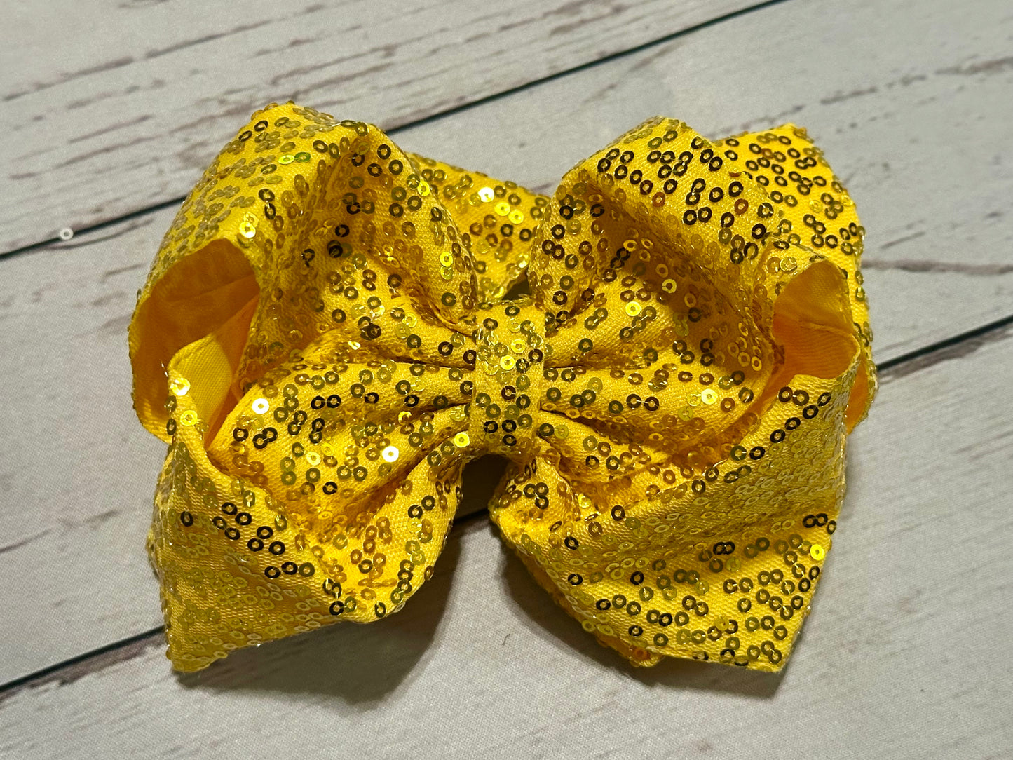 6.5” Sequin Hair Bows
