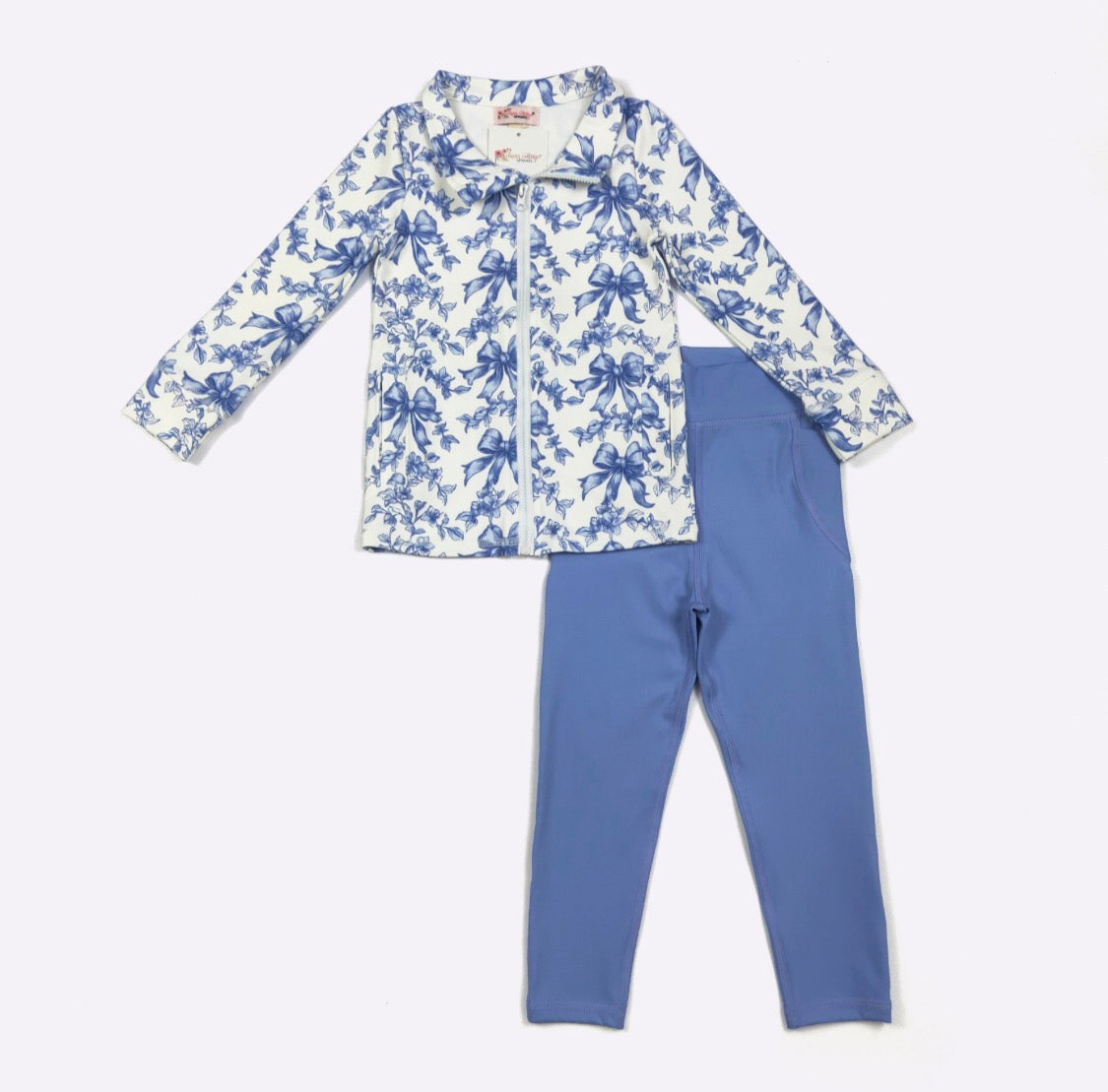 Azure Waverly Athletic Girls Set