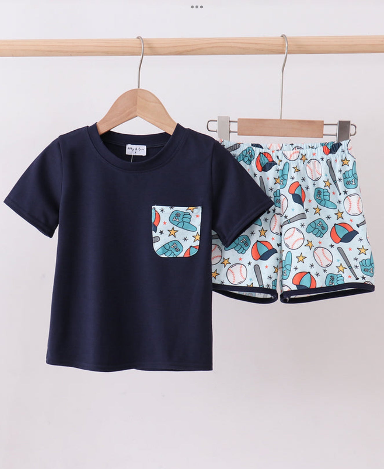Navy Baseball Set