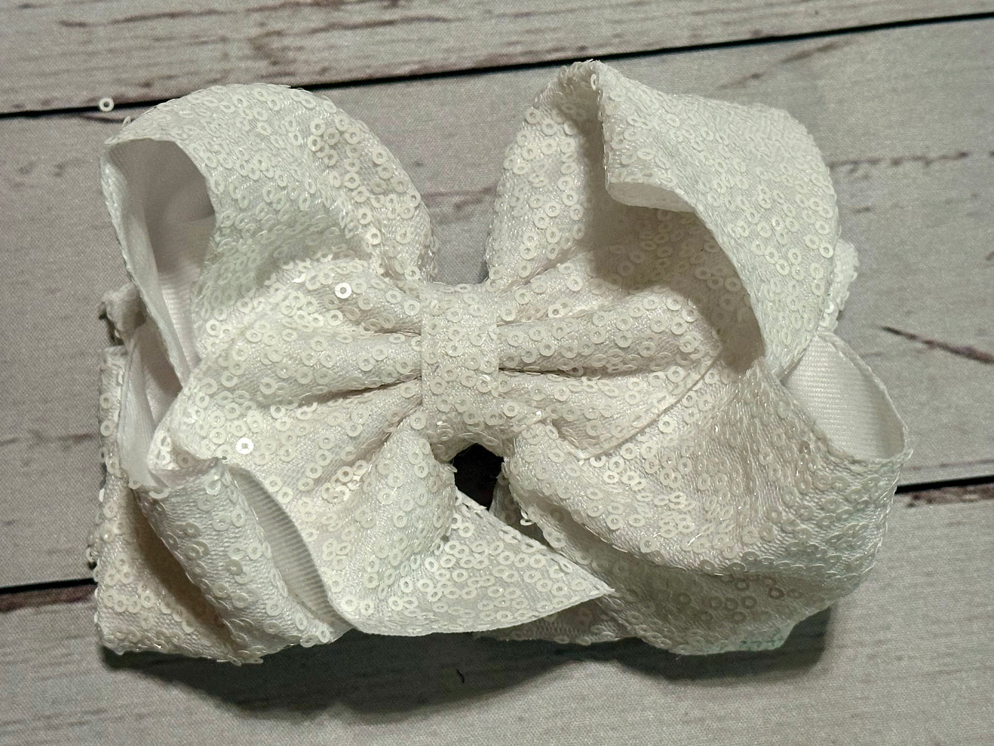 6.5” Sequin Hair Bows