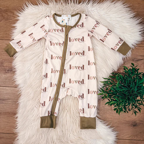 Loved Boys Infant Romper by Two Can
