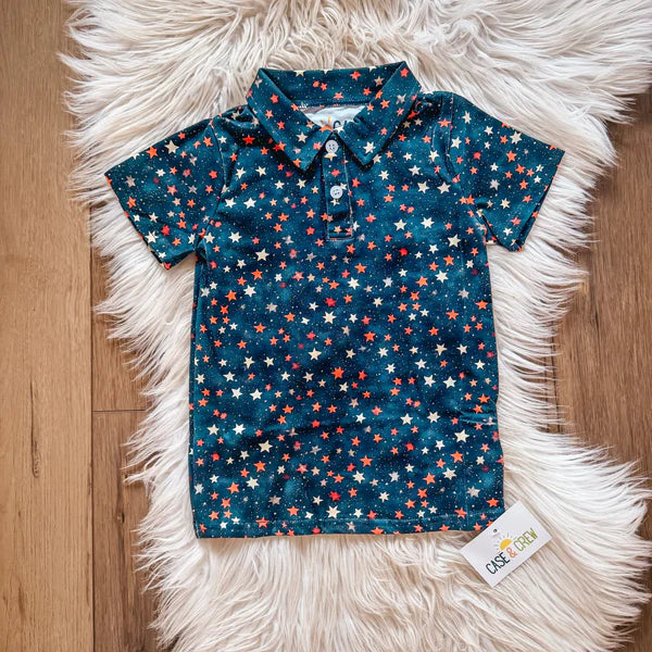 Vintage Stars Polo by Case & Crew