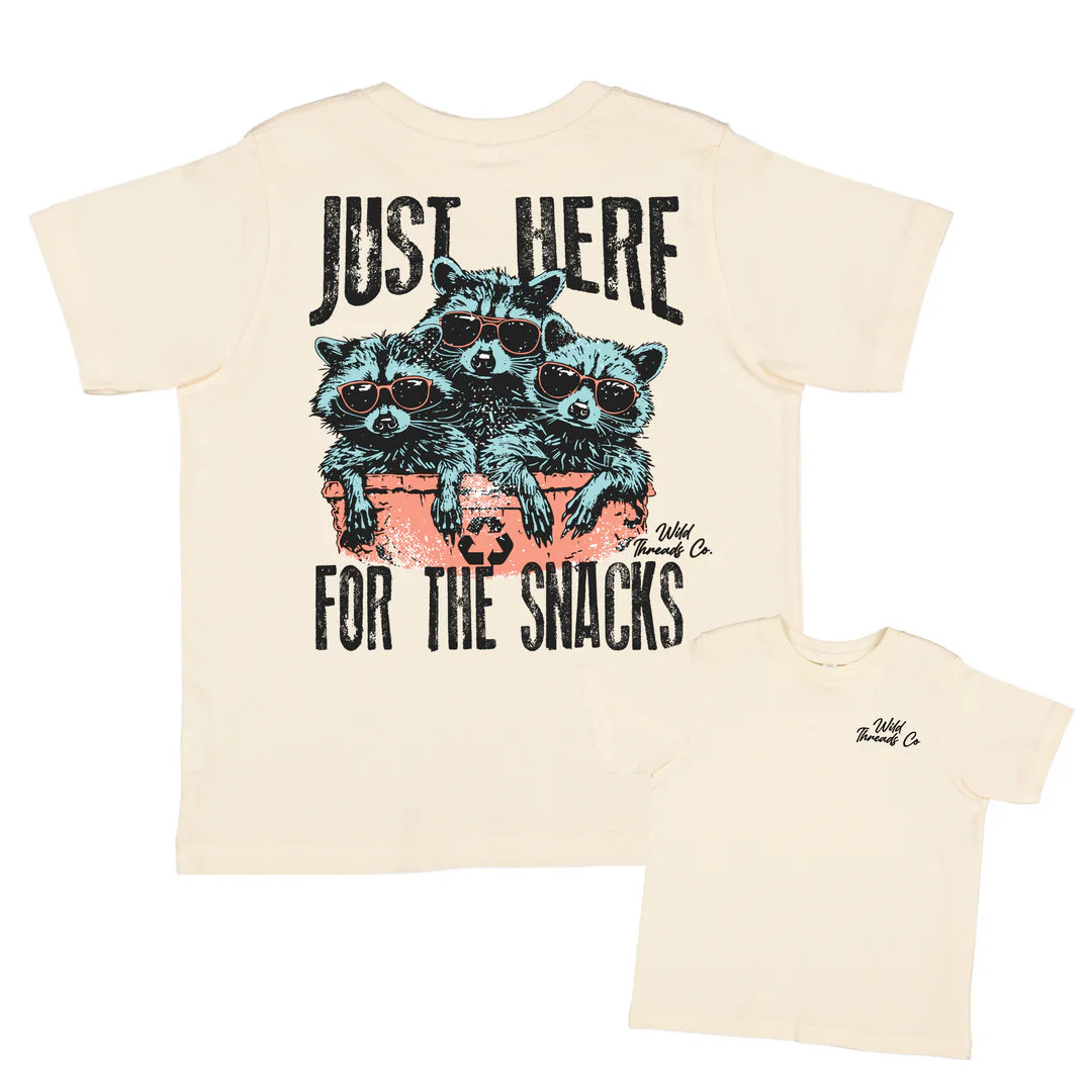 Just Here for the Snacks T-Shirt