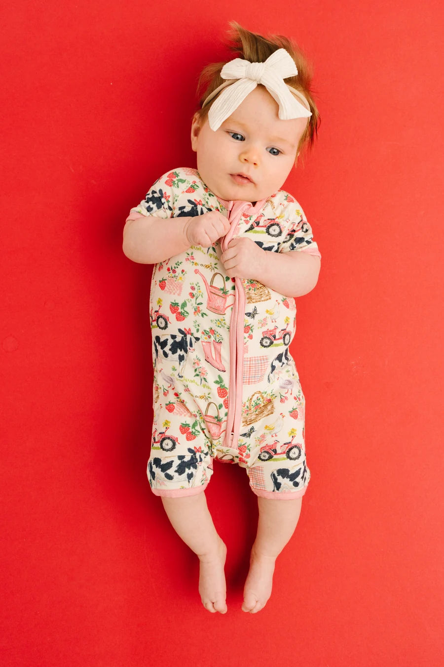 Blooming Homestead Bamboo Short Romper