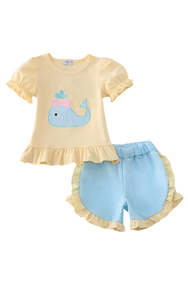 Whale, Hello There! Girl Set