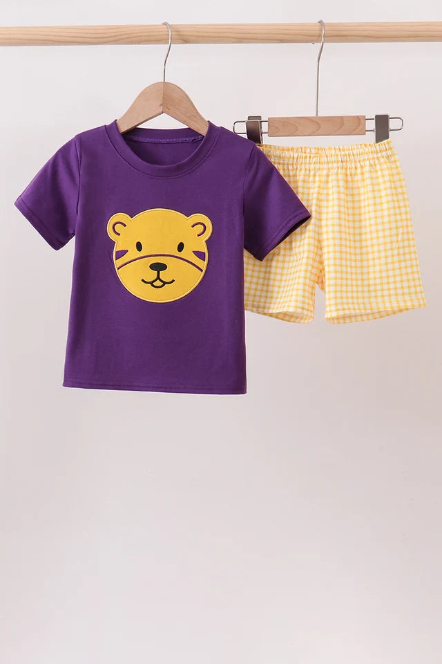 Tiger Boy Short Set