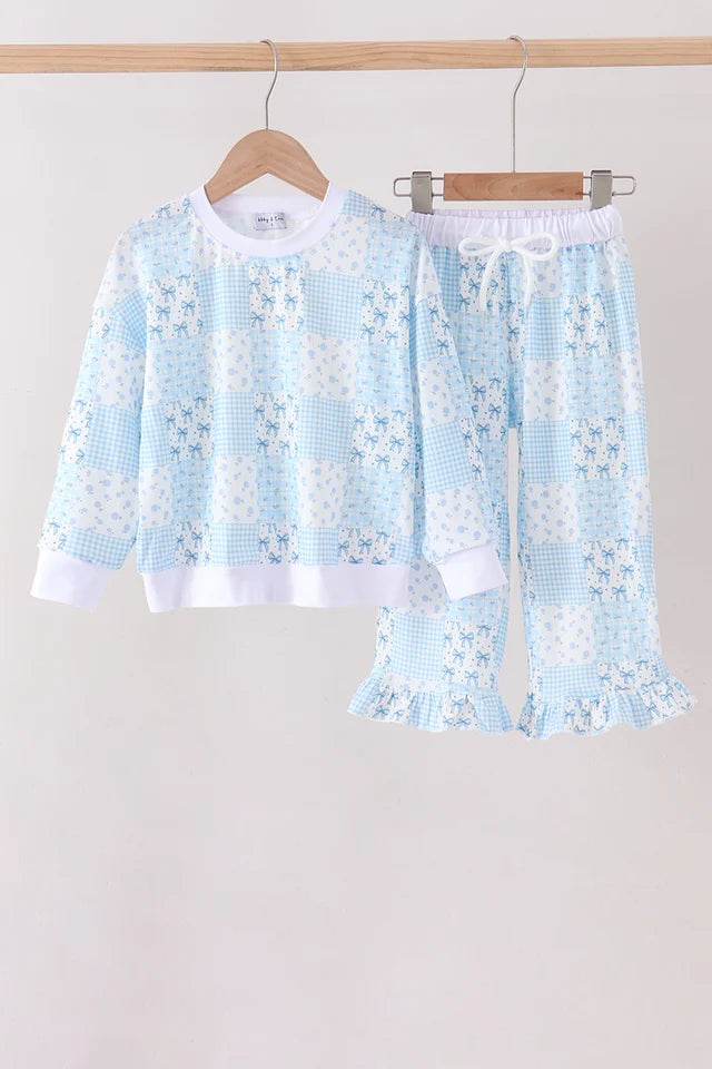 Bluebell Bow Patchwork Set