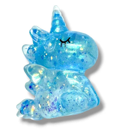 4" Glitter squishy stress toy-Unicorn