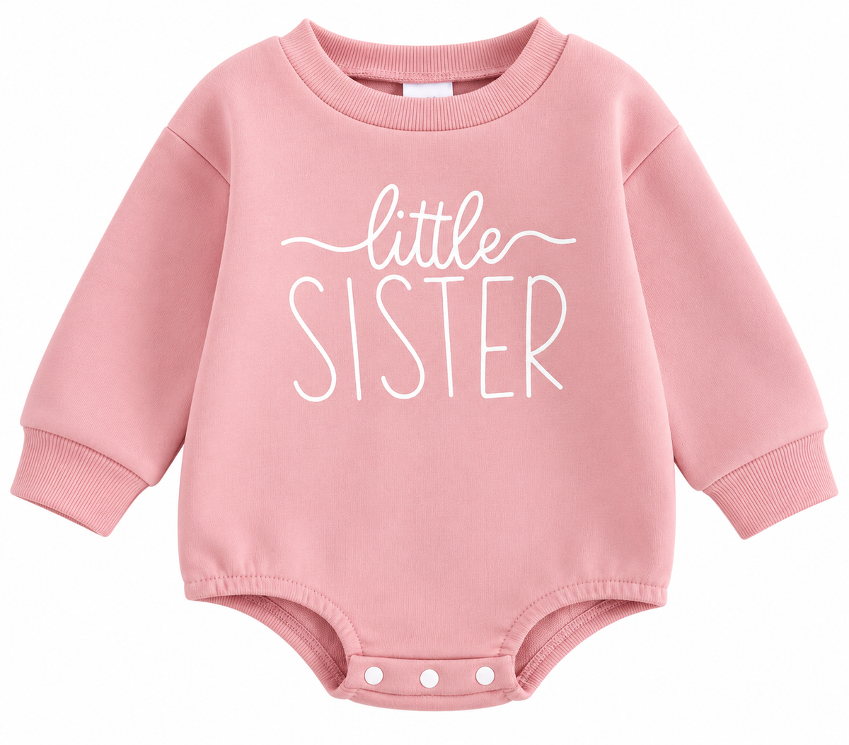 Little Sister Fleece Romper