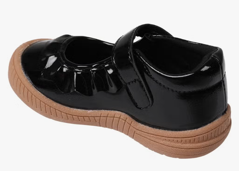 Amina Ruffle Shoes - Black