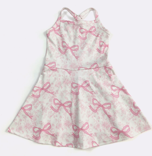 Girly Coquette Athletic Dress