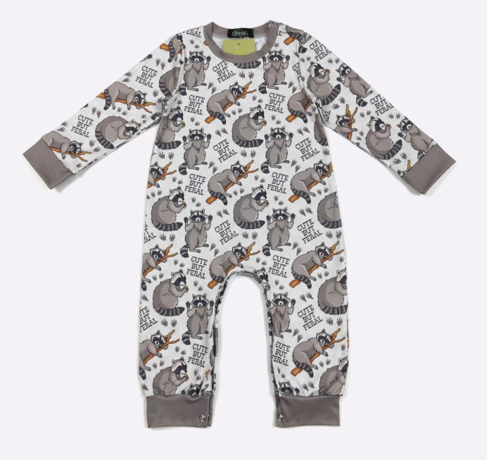 Cute but Feral Romper