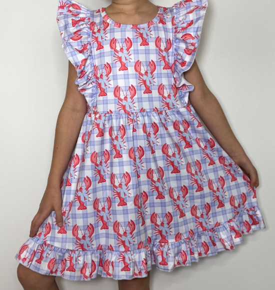 Preppy Crawfish Dress