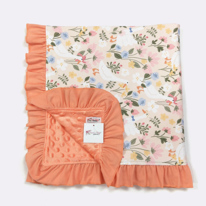 Garden Goose Blanket