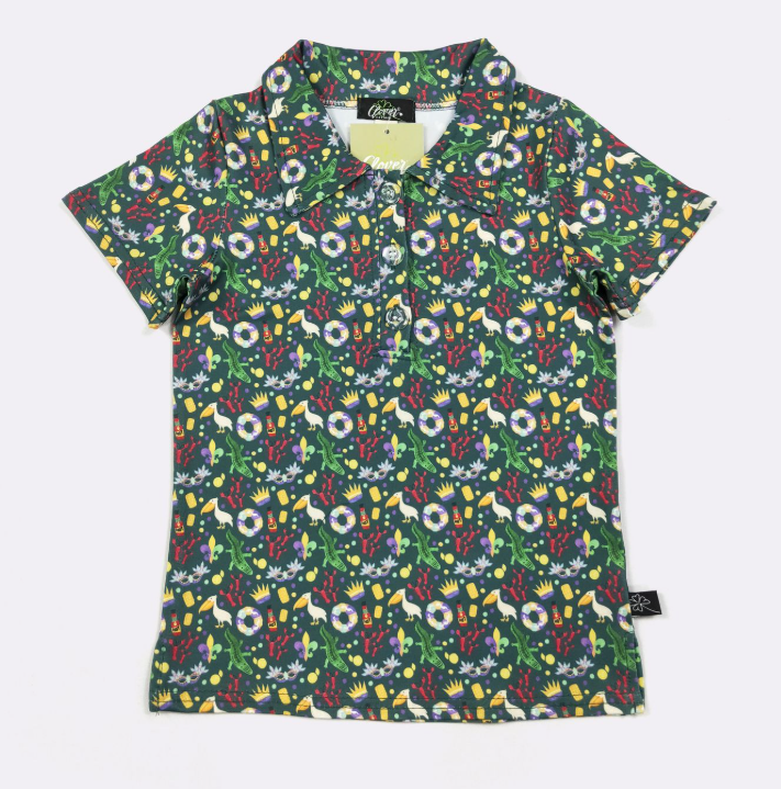 Mardi Crawl Boy Collar Shirt (ETA: 10/21/26)