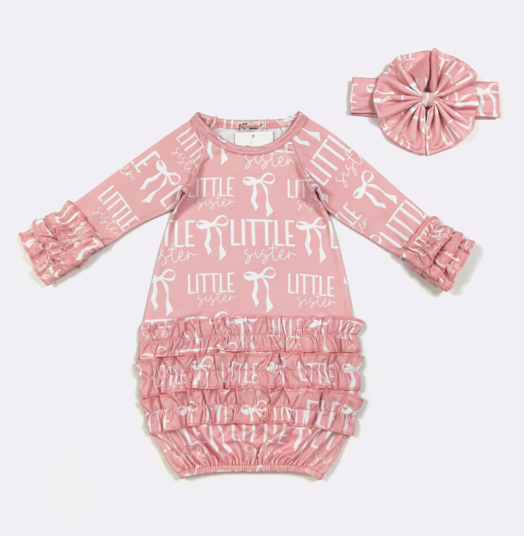 Little Sister Baby Gown (ETA: 10/21/26)