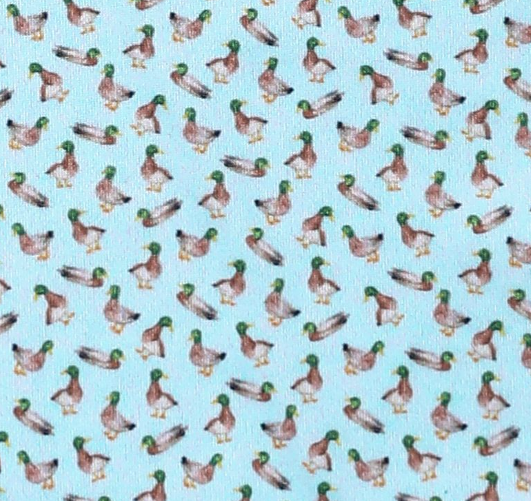 Duck Print Collar Shirt