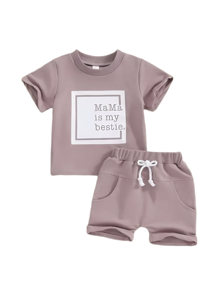 Mama is my Bestie Boy set