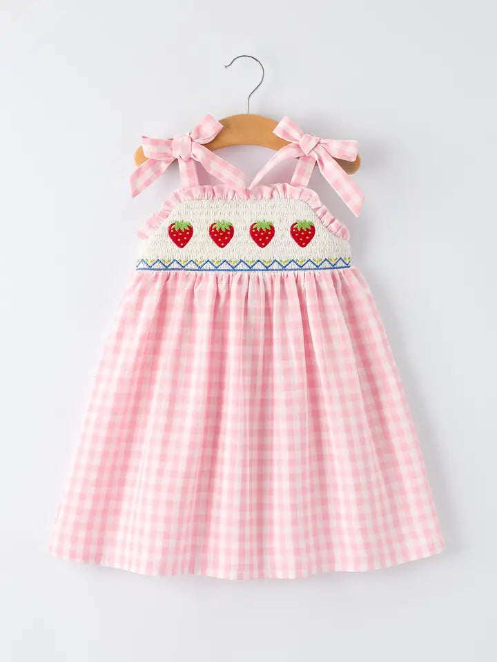 Strawberry Picnic Dress