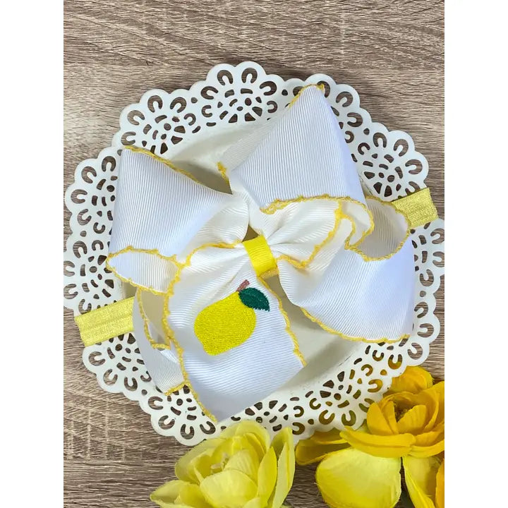 Lemon Moonstitch Headband