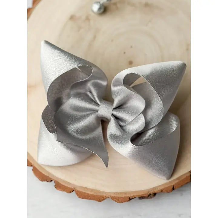 Holiday Satin Hair Bows