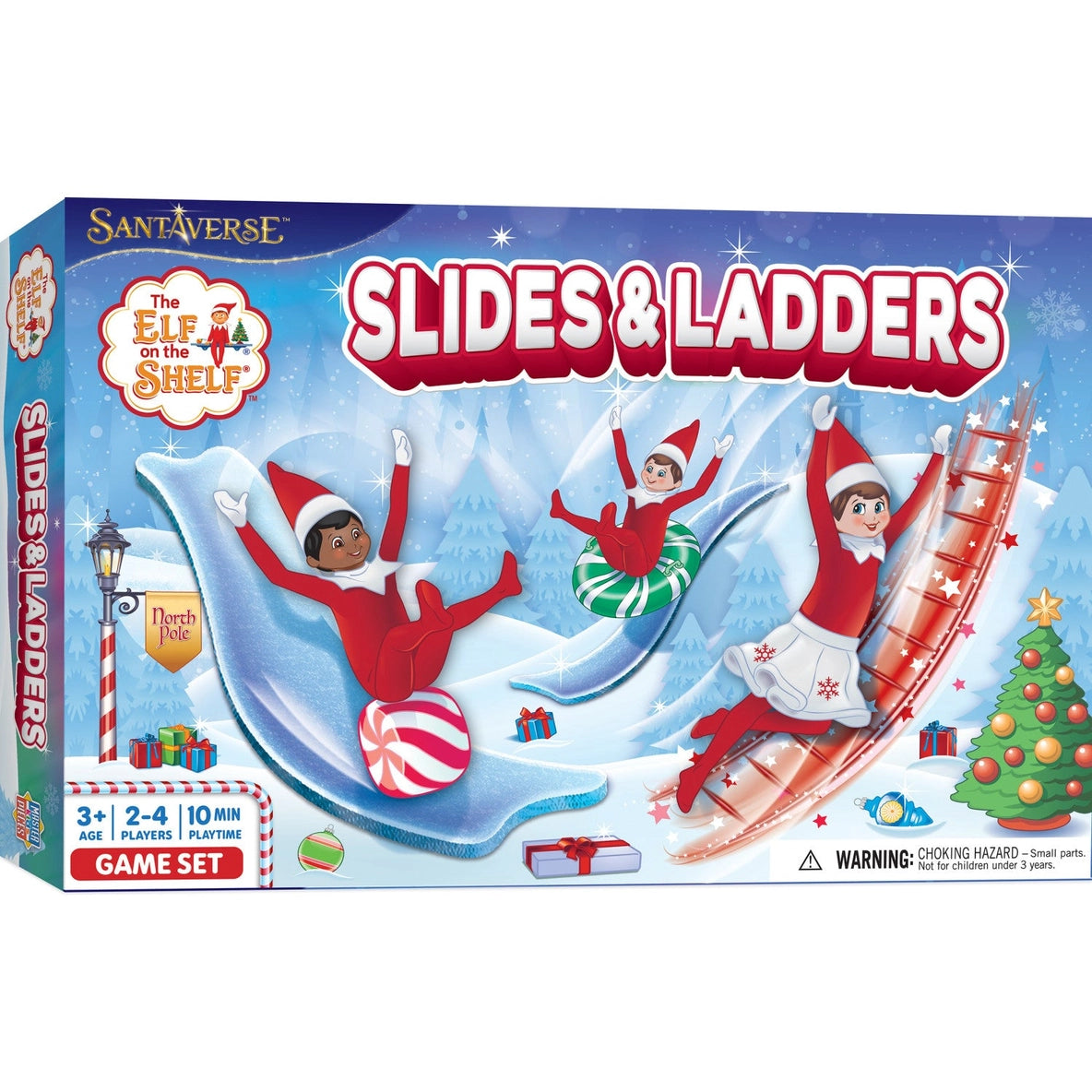Elf On the Shelf - Slides and Ladders Board Game