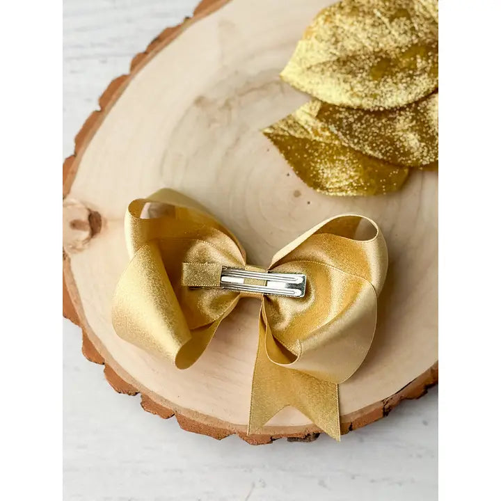Holiday Satin Hair Bows