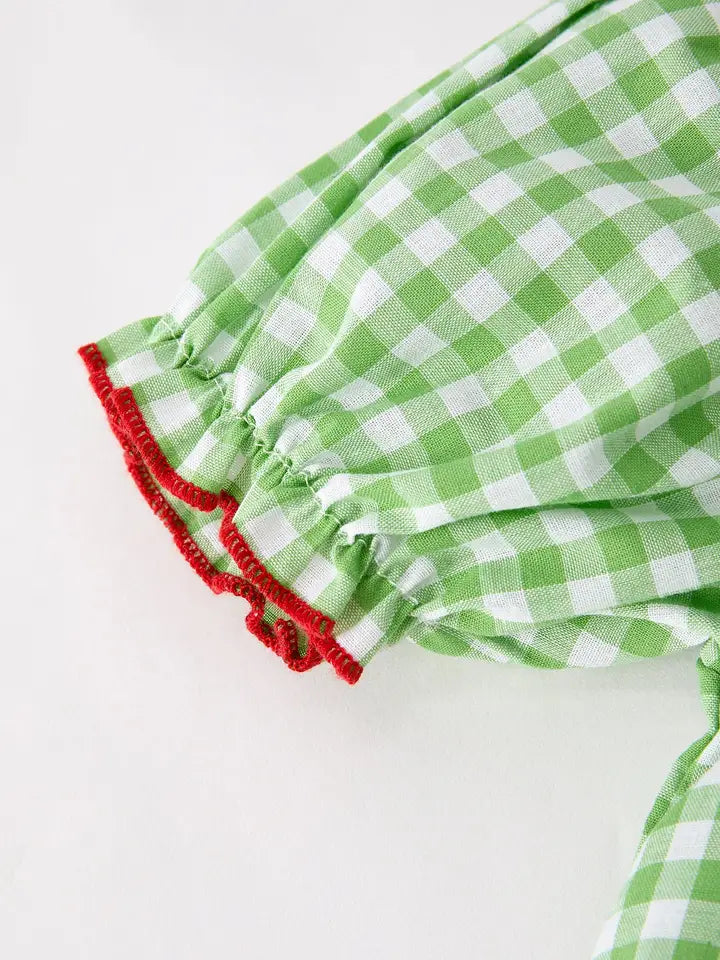 Inchworm Apple Dress