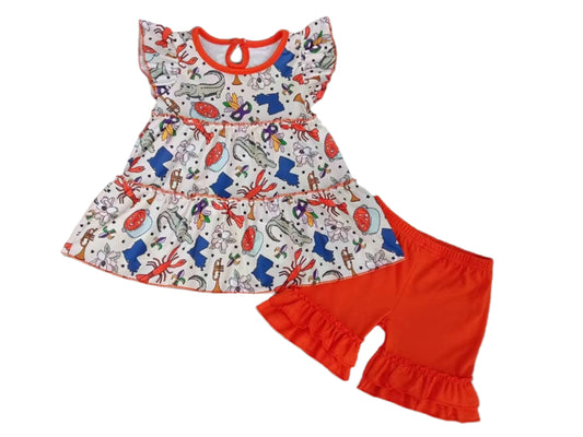 Lagniappe Collection: Girls Short Set