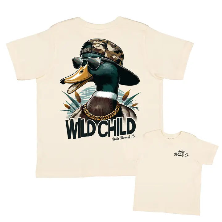 Wild Child Duck Tee (Natural)