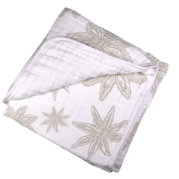 Boho Fields Cotton Muslin Newcastle Blanket