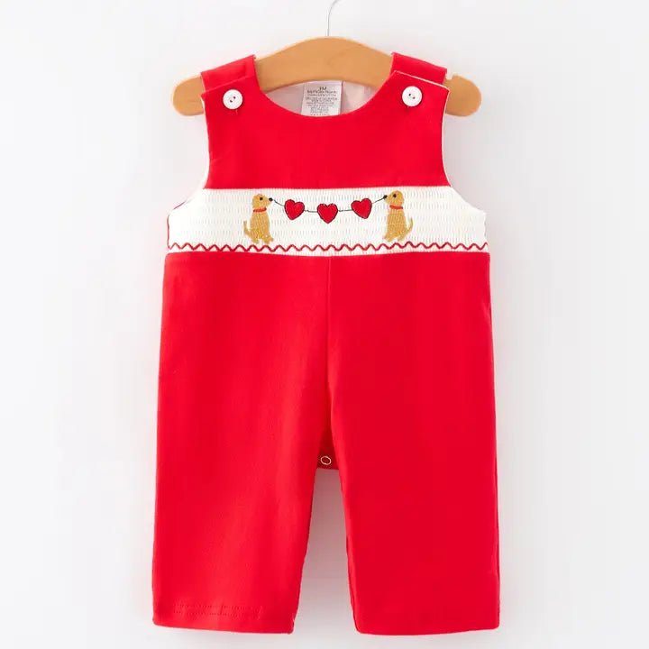 Puppy Love Boy Romper