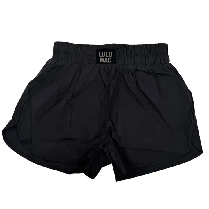 LULU MAC Black Shorts (kids)