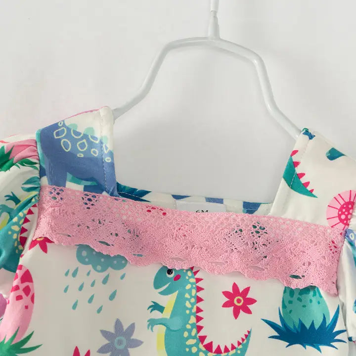 Bright Dinos Romper