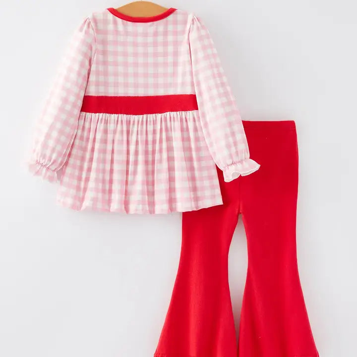 Sweetheart Plaid Set