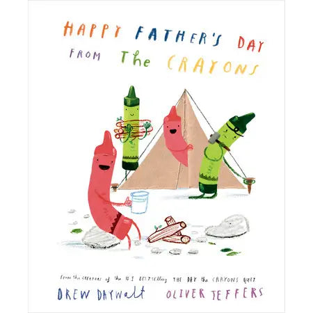 Happy Father's Day Crayons