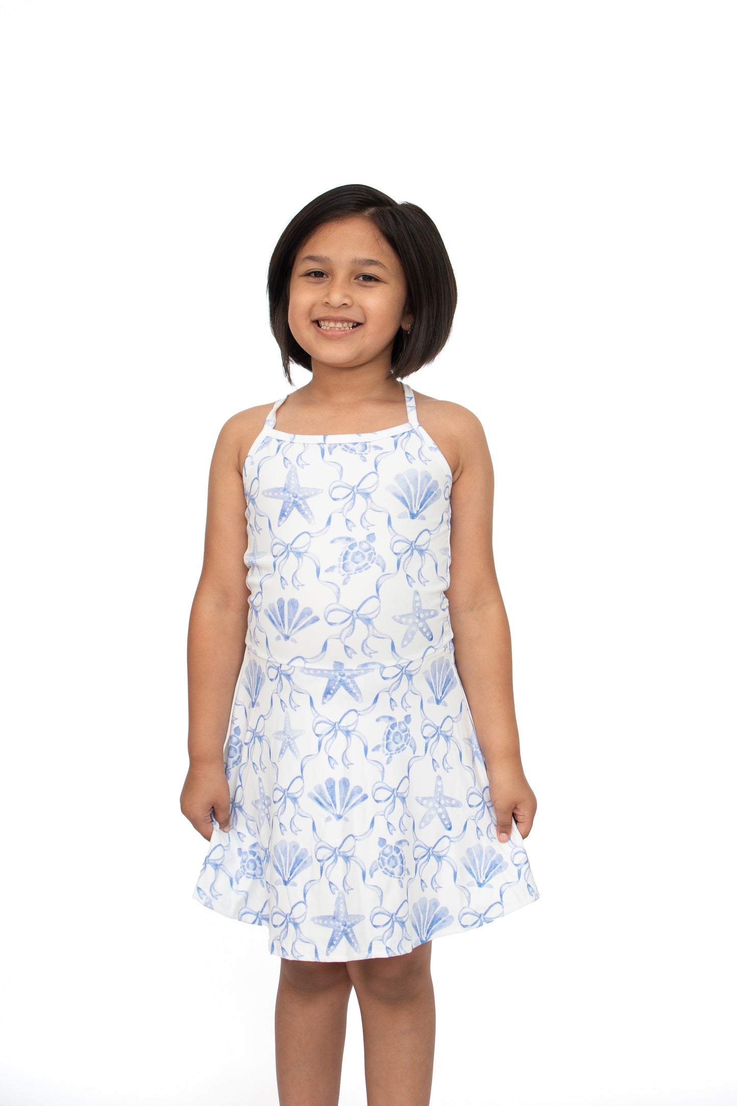 Seaside Coquette Athletic Dress