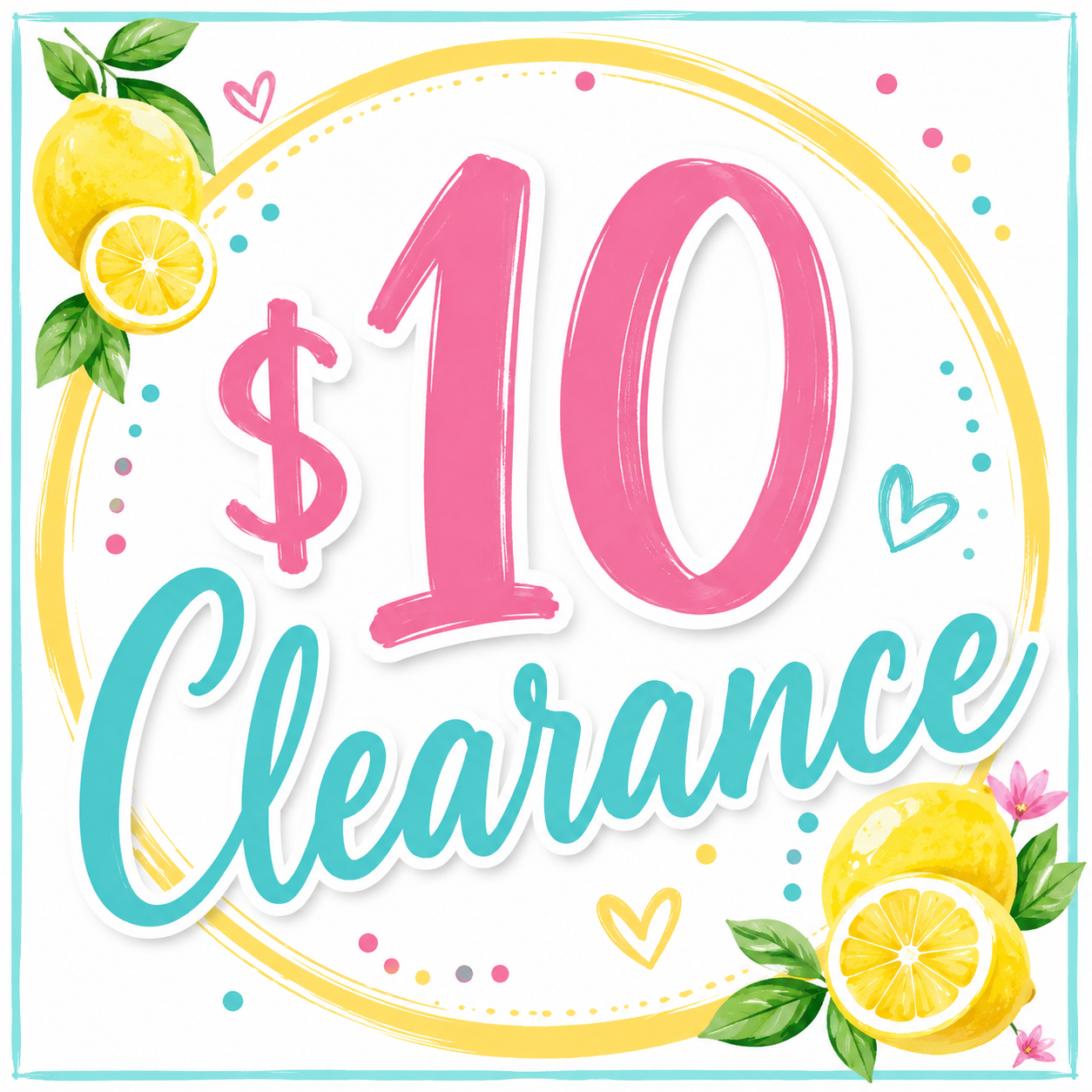 $10 Sale