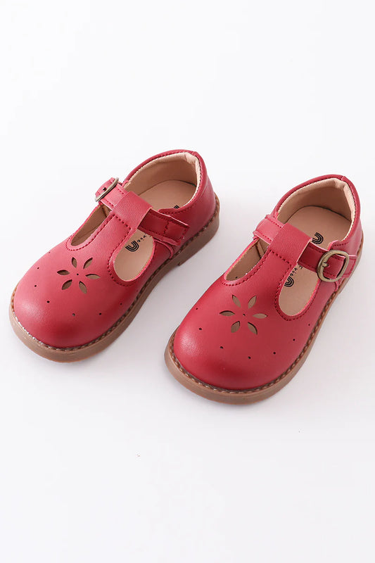 Red Vintage Appleseed Shoes