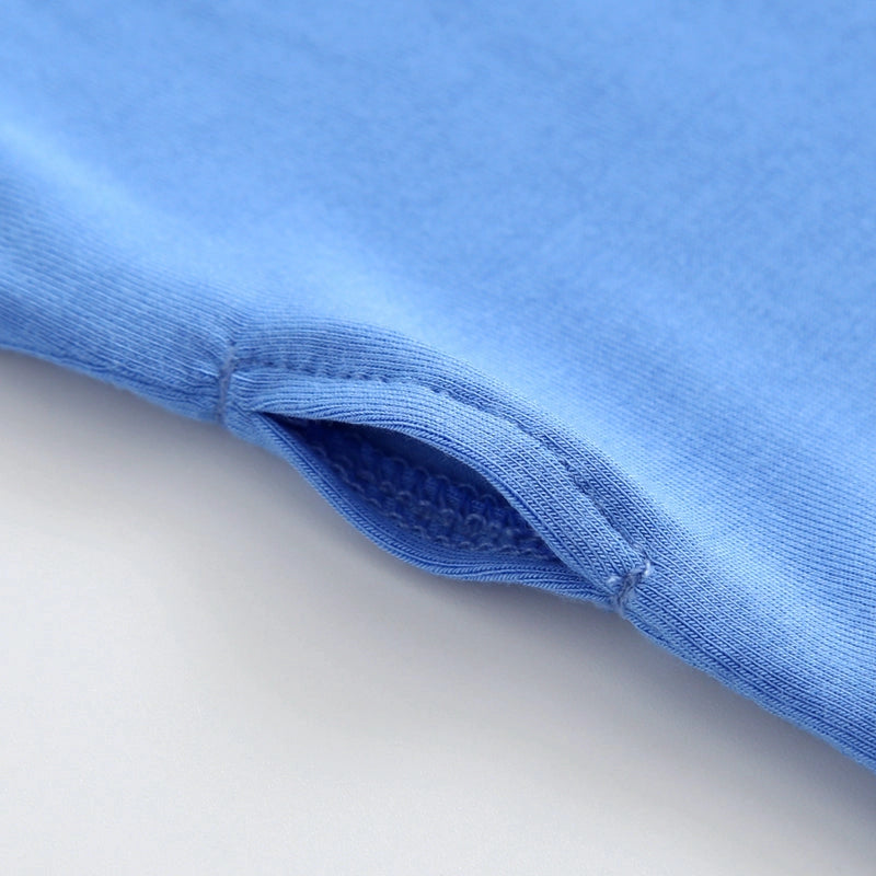 Pure Blue Baby Boy Zip Romper Nicu  Sleep & Play (ETA: 7/21/26)