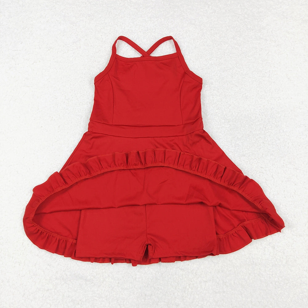 Active Wear Dress (Red)