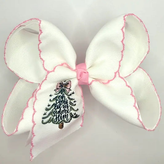 Come Let Us Adore Him Bow