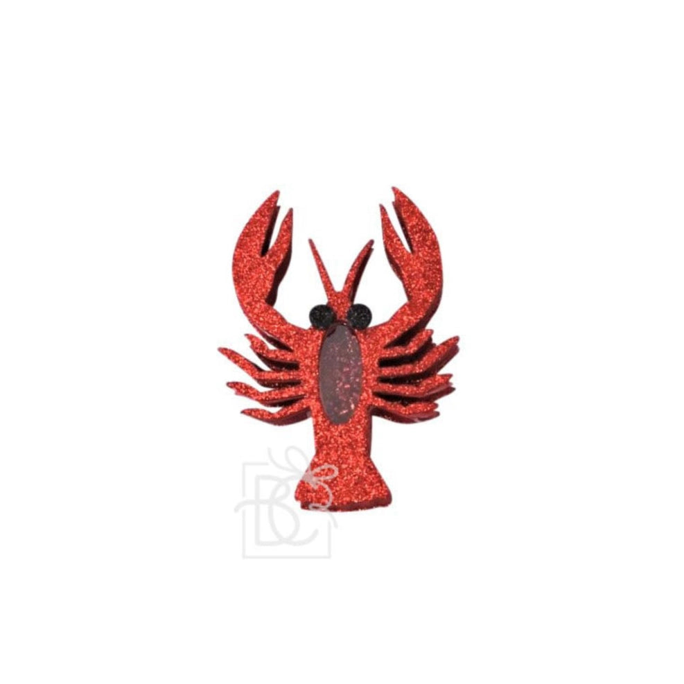2.25" Glitter Crawfish Shaker