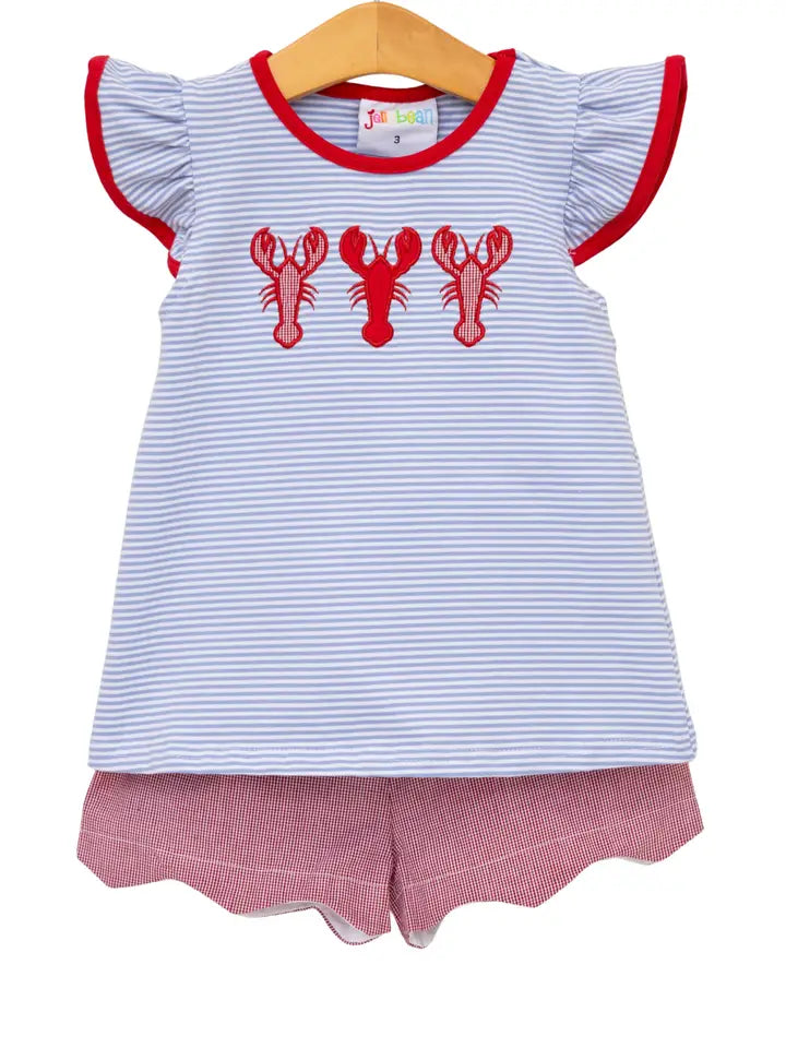 Bayou Boil Scallop Short Set