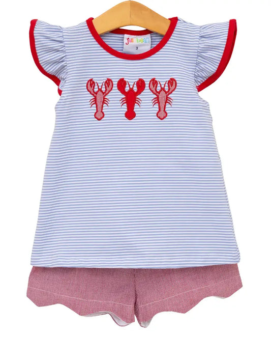 Bayou Boil Scallop Short Set